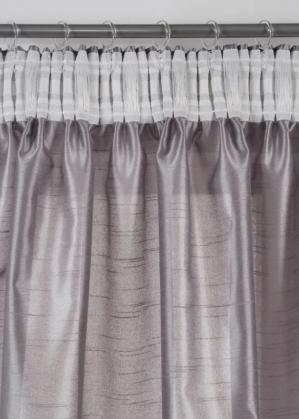 Gardinlängd med lätt glansig effekt (1-pack), även i längre modell, bonprix
