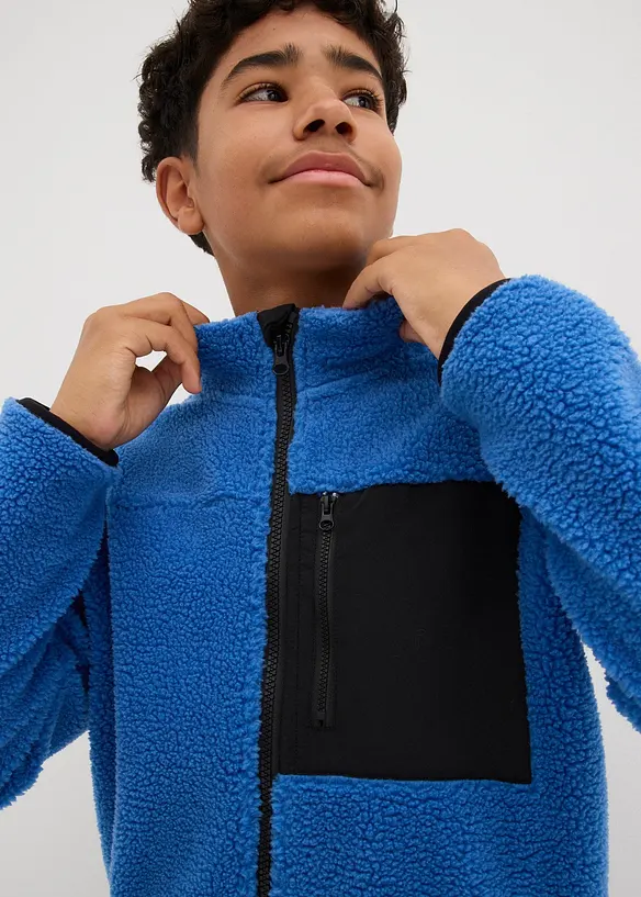 Jacka i teddyfleece, bonprix