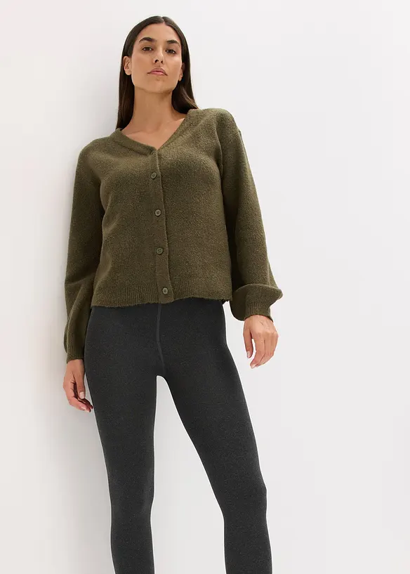 V&auml;rmande strumpbyxa i fleece, 140 den, bonprix