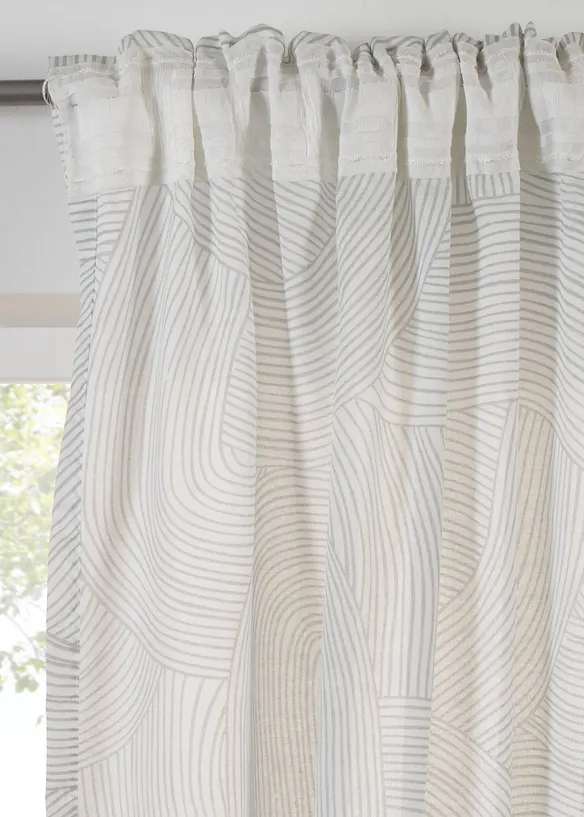 Gardin av miljövänligt material (1-pack), bonprix