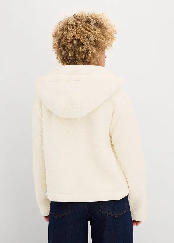 Jacka i teddyfleece, bonprix