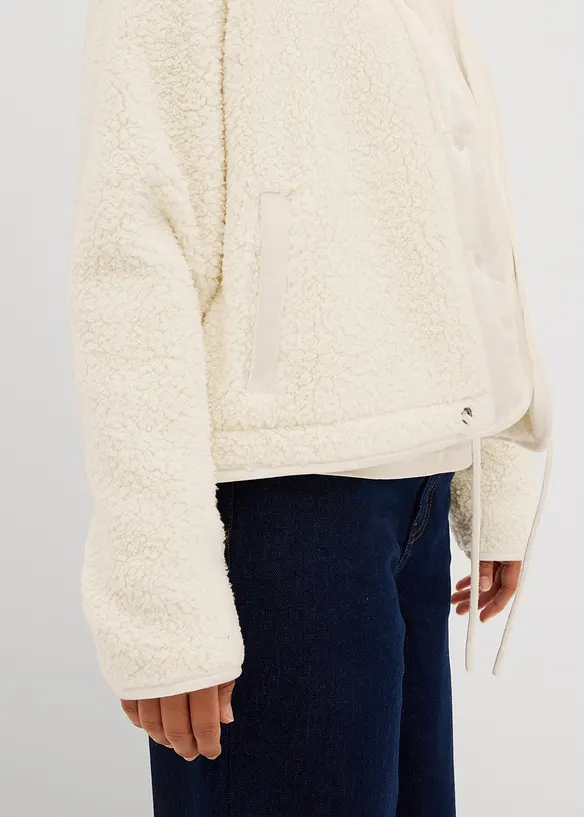 Jacka i teddyfleece, bonprix