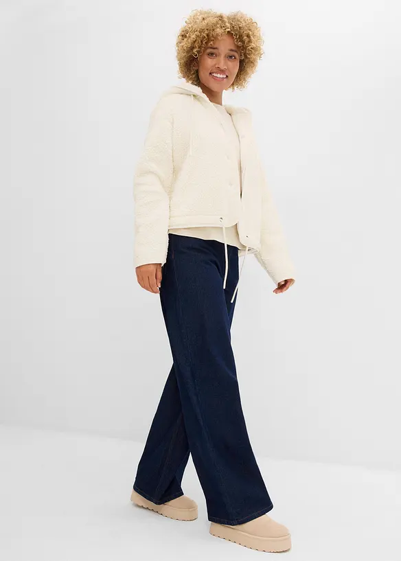 Jacka i teddyfleece, bonprix