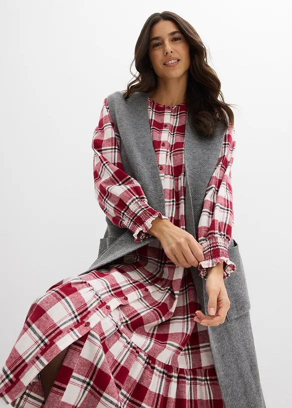 Stickad väst, bonprix