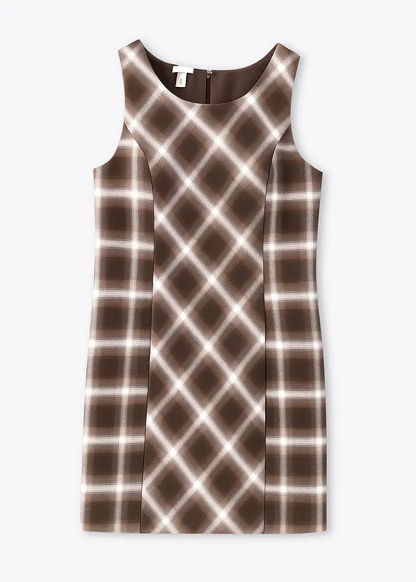 Rutig klänning, bonprix