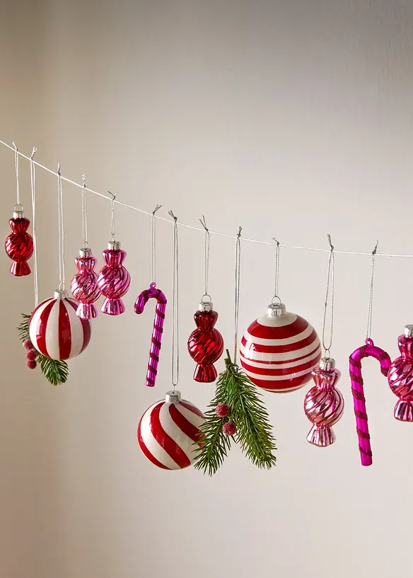 Julgranskulor (3-pack), bonprix