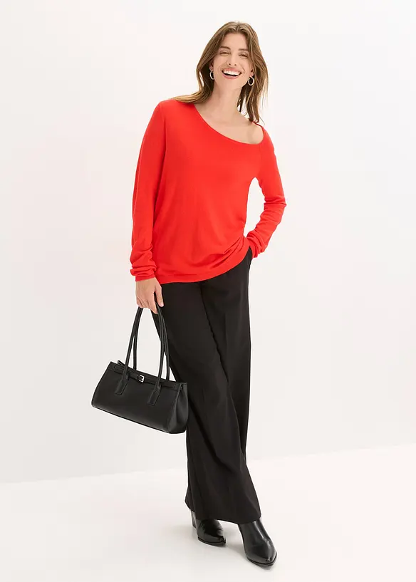 Tr&ouml;ja av mjuk viskosmix, bonprix