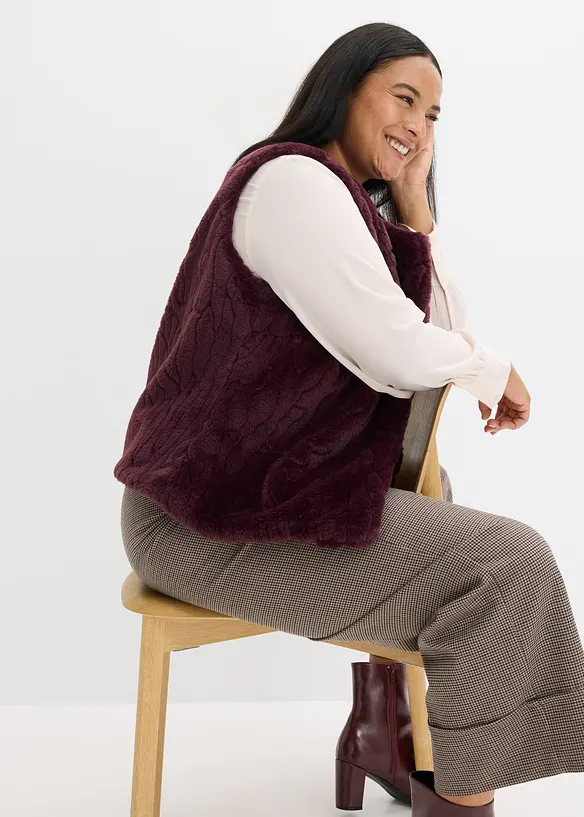 Trendig v&auml;st i p&auml;lsimitation, bonprix