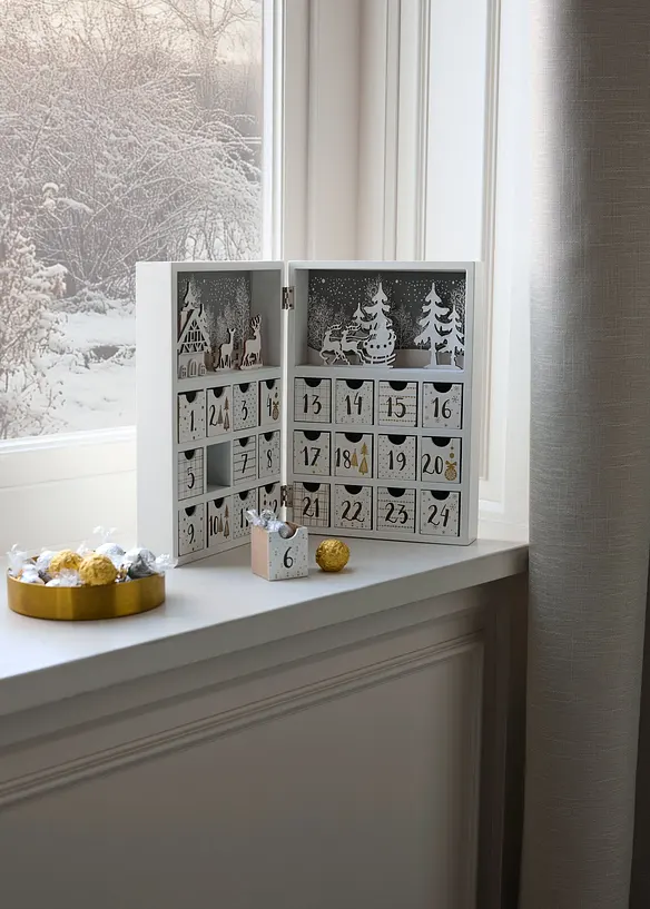 Adventskalender med lådor, bonprix