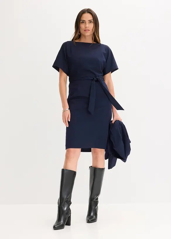 Fodralklänning med vingärmar, bonprix