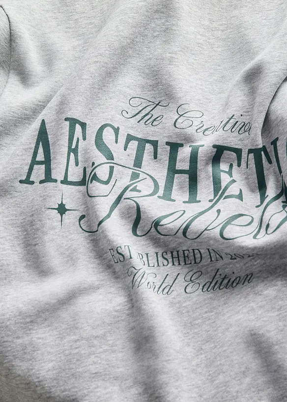 JJ REBEL-luvtröja med tryck på ryggen, J&J Rebel