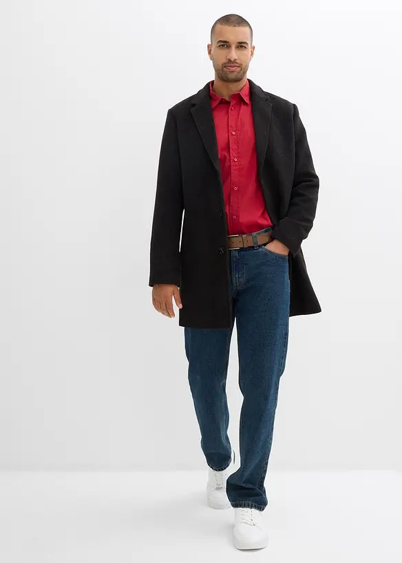 Stretchskjorta, Slim Fit, bonprix