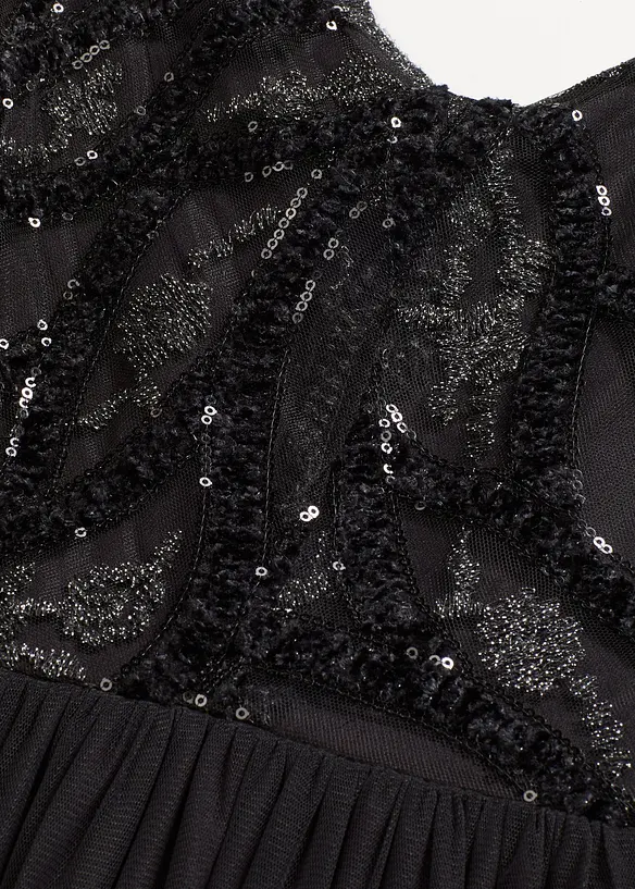 Klänning med axelband, bonprix