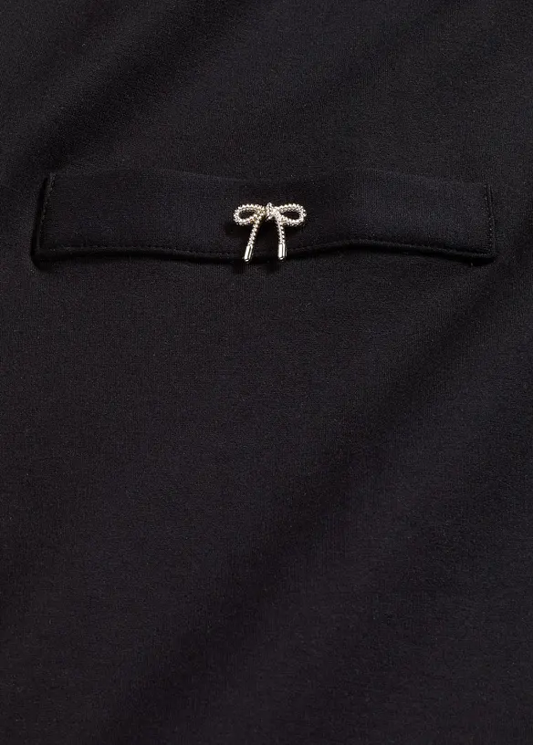 Miniklänning i följsam viskosmix, bonprix