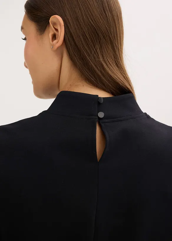 Miniklänning i följsam viskosmix, bonprix