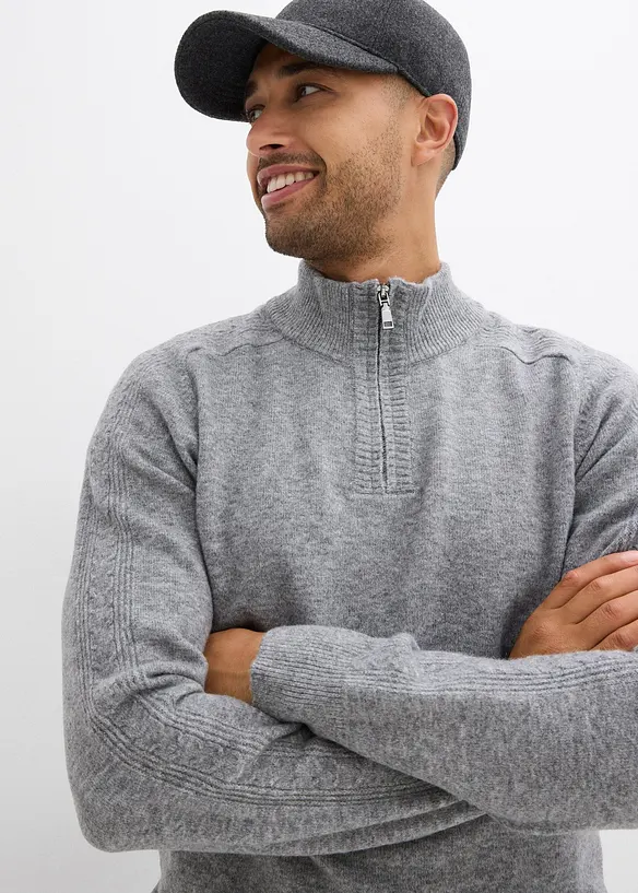 Tröja med ylle, bonprix