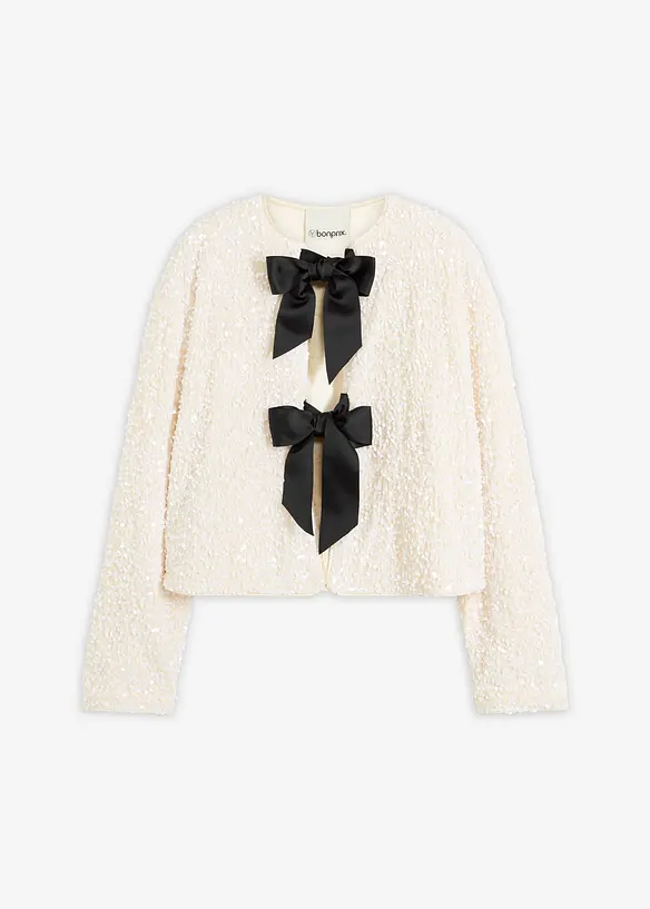 Kort paljettjacka, bonprix