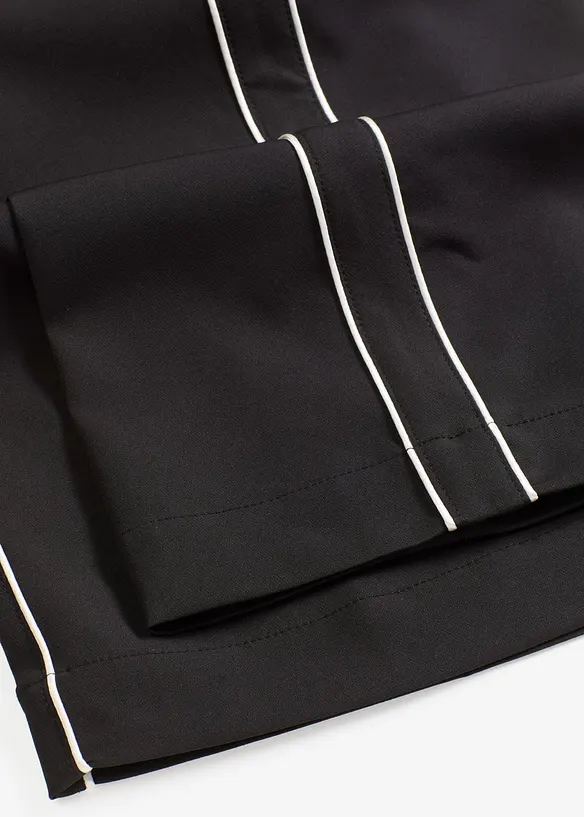 Palazzobyxa med dekorränder, bonprix