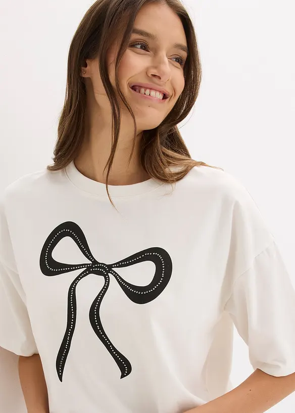 T-shirt i oversizemodell, bonprix