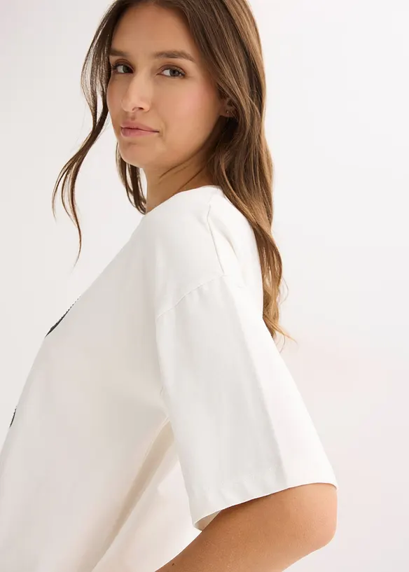 T-shirt i oversizemodell, bonprix