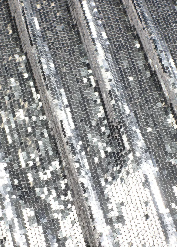 Paljettmidikjol, bonprix