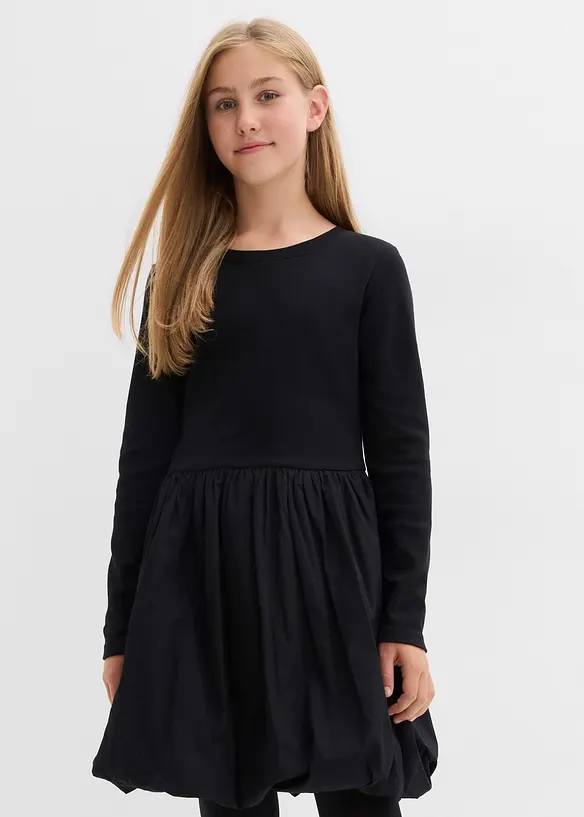 Miniklänning i ekologisk bomull, bonprix