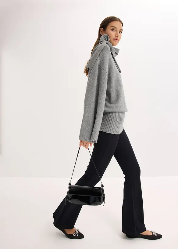 Oversizetröja av mjuk viskosmix, bonprix