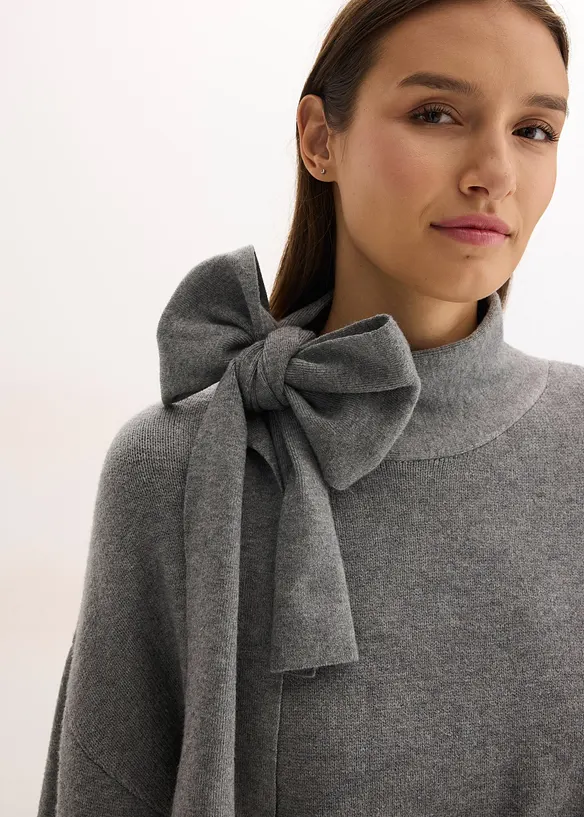 Oversizetröja av mjuk viskosmix, bonprix