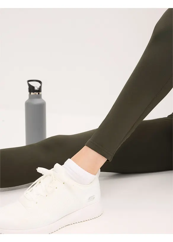 Termoleggings med reflexdetaljer och mobilficka, bonprix