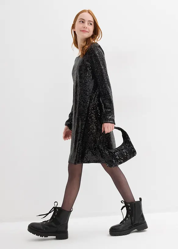 Paljettklänning, bonprix