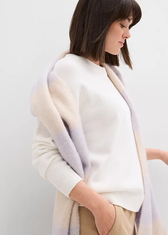 Oversizetröja av ren bomull, bonprix