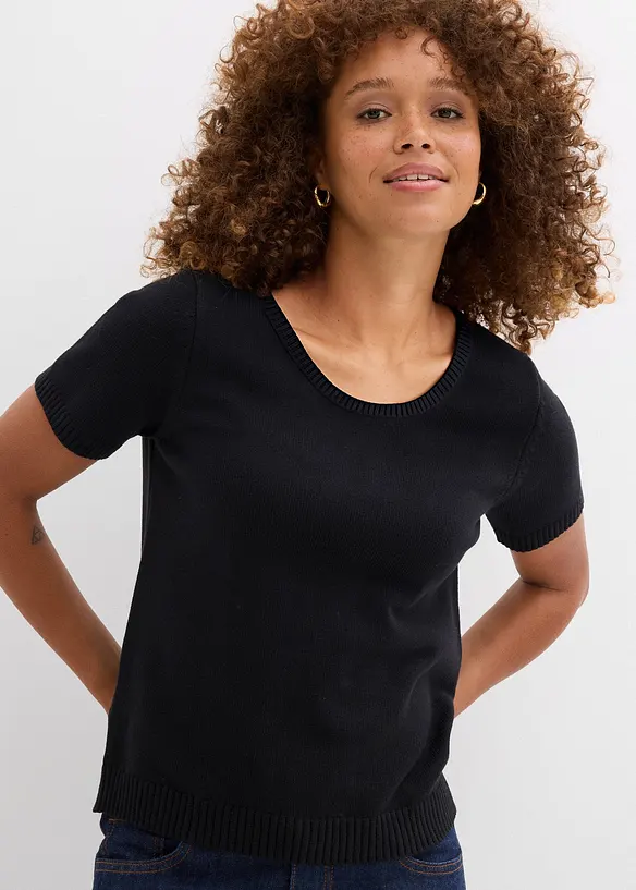 Kortärmad tröja, bonprix