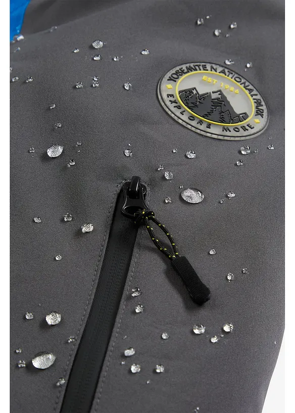 Vattentät skidjacka med mjukt fleecefoder, bonprix