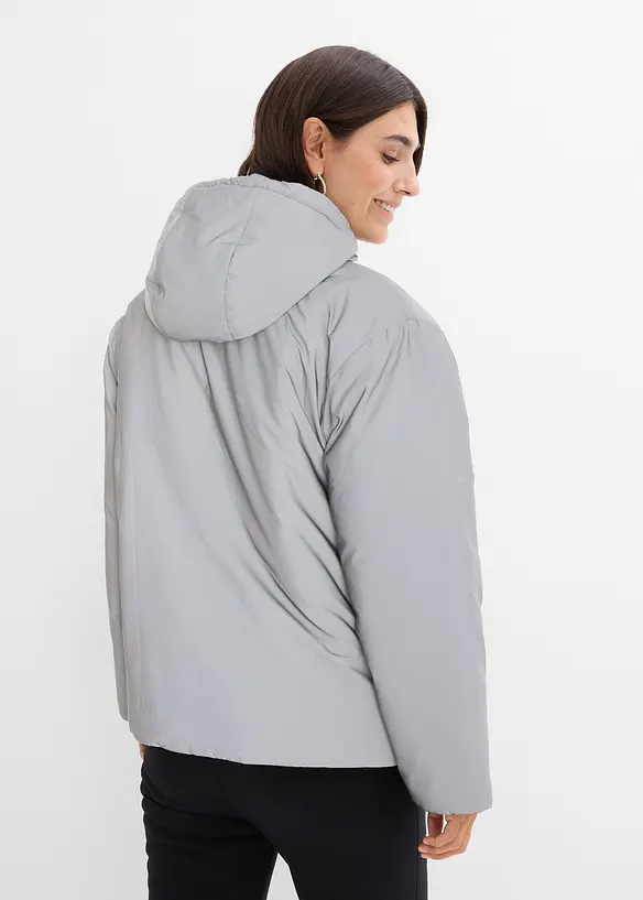 Mammajacka med reflexer och babyficka, bonprix