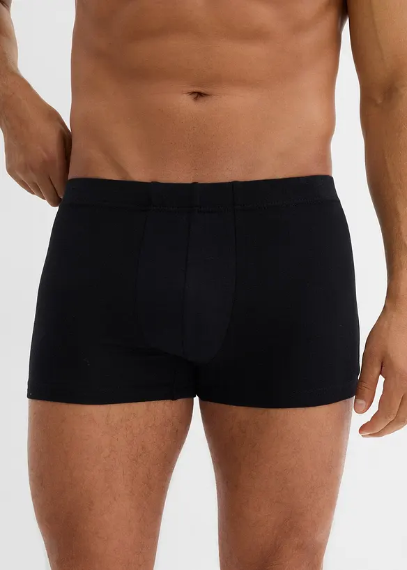 Boxershorts med bomull (10-pack) tajt modell, bonprix