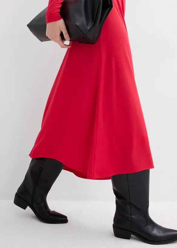 Jerseyklänning i mjuk modalmix, bonprix