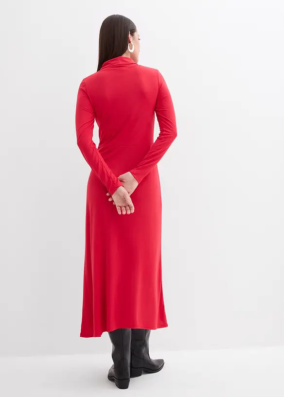 Jerseyklänning i mjuk modalmix, bonprix