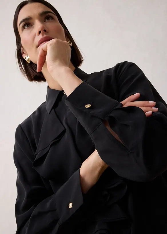 Blus med siden, bonprix