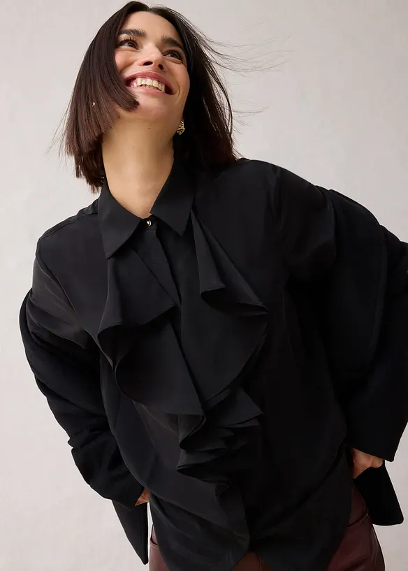 Blus med siden, bonprix