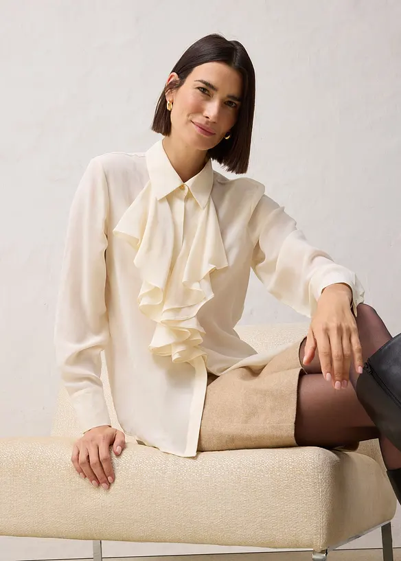 Blus med siden, bonprix