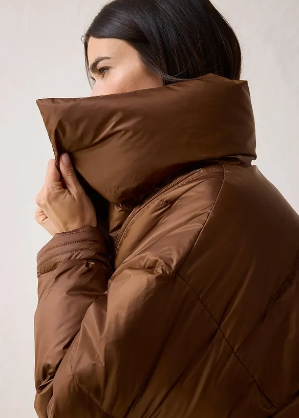 Dunjacka med &aring;tervunnet dun, vattenavvisande, bonprix