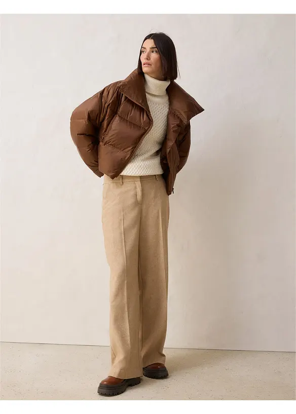 Dunjacka med &aring;tervunnet dun, vattenavvisande, bonprix