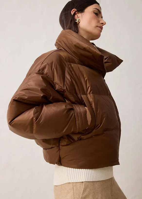 Dunjacka med &aring;tervunnet dun, vattenavvisande, bonprix