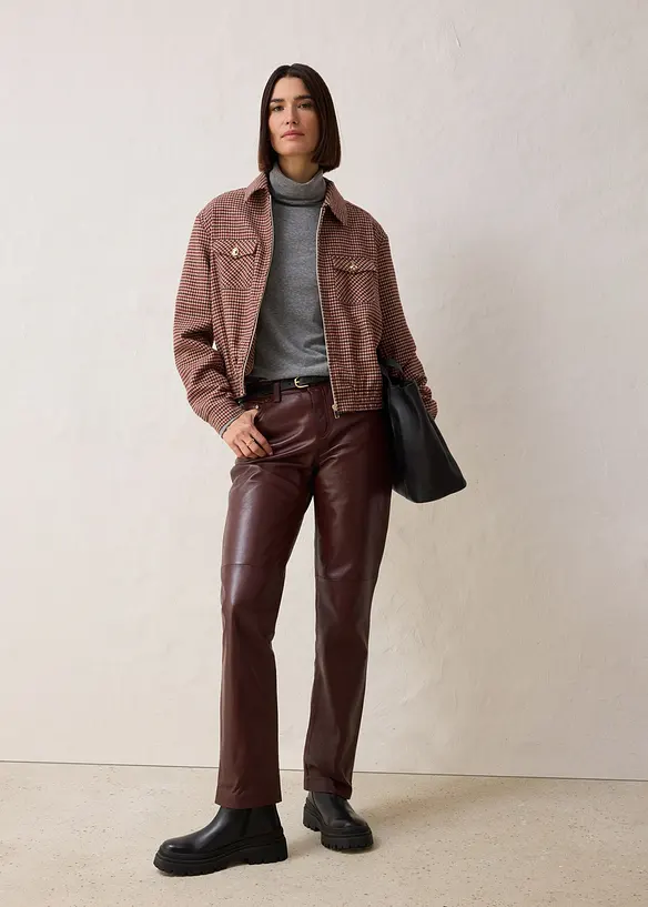 Polotröja med ull, bonprix