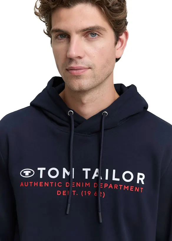 Sweatshirt med huva från Tom Tailor, Tom Tailor