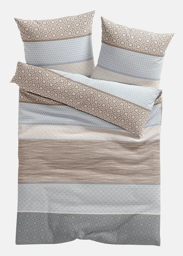 Randigt påslakanset, bonprix