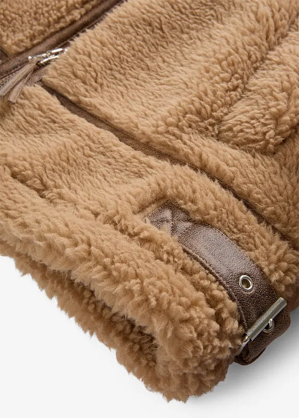 Jacka i lammskinnsimitation, bonprix