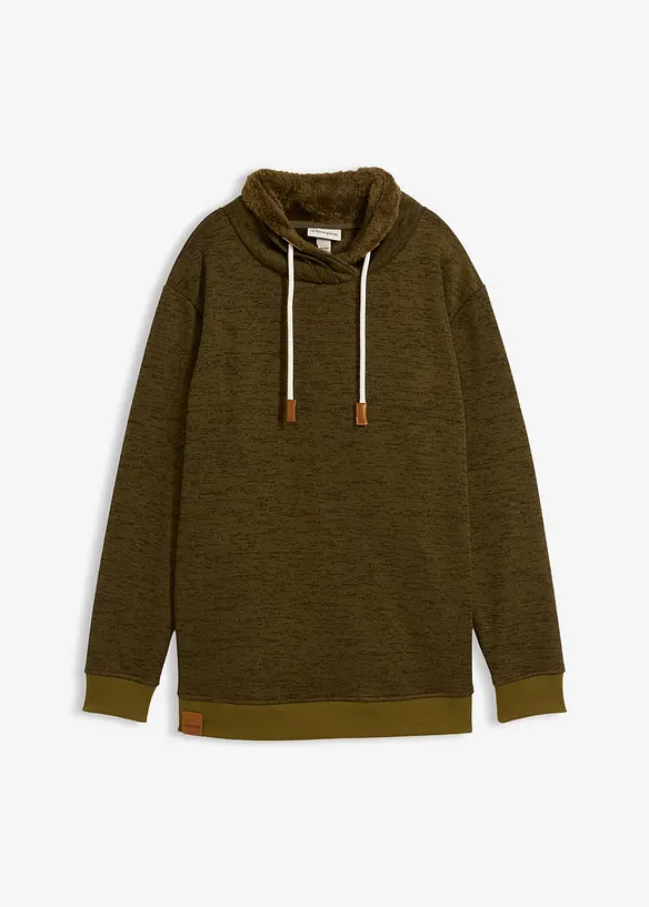 Extra mysig, lång sweatshirt, bonprix