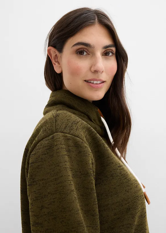 Extra mysig, lång sweatshirt, bonprix