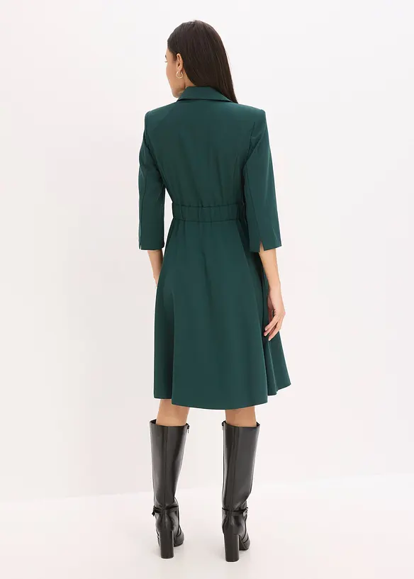 Kavajkl&auml;nning med utst&auml;lld kjoldel, bonprix